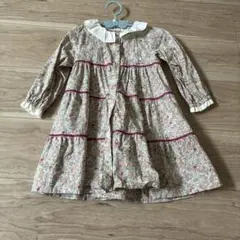 petit main ピーターラビット　花柄ワンピース 90cm