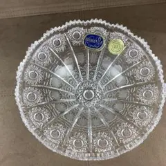 BOHEMIA ボヘミア　クリスタル　チェコ　プレート　皿　500PK　フルーツ BOHEMIA ボヘミアクリスタルチェコプレート皿500PKフルーツ