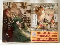 輝ける金の王子と後宮の銀の花●王子と狼殿下のフェアリーテイル●BL小説●送料込み