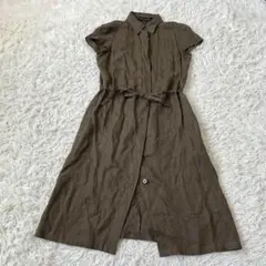 MALLERA マレーラ　リネン　ワンピース　半袖