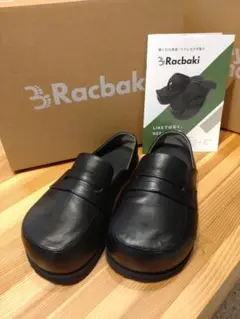 【完売商品】　Racbaki ラクバキ　ローファー　S ブラック Racbaki 矯正靴 ラクバキ ローファー Sサイズ ダイエット黒