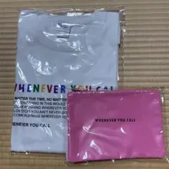 嵐グッズ　Tシャツ　ポーチ　Whenever you call