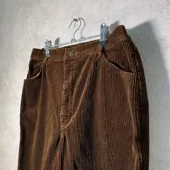 【ヴィンテージ】日本製 コーデュロイパンツ ブラウンアメカジ古着usedBM23