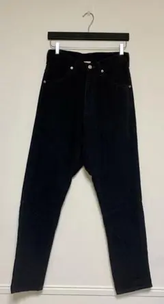 MAISON EUREKA/サルエルデニムパンツ/size S/黒