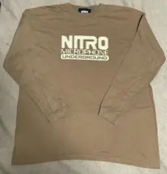 ニトロマイクロフォンアンダーグラウンド　ロンT サイズXL