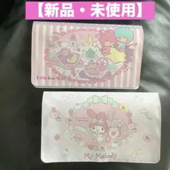 マイメロ　リトルツインスターズ　通帳ケース