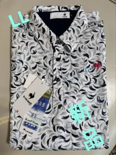 新品！ルコックゴルフ 半袖ポロシャツ メンズ LLサイズ