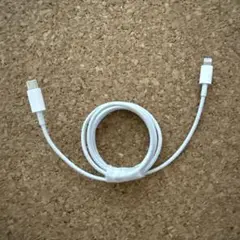 アップル純正Lightning USB-C ケーブル ホワイト