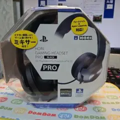PS5 ホリ ゲーミングヘッドセット プロ ブラック