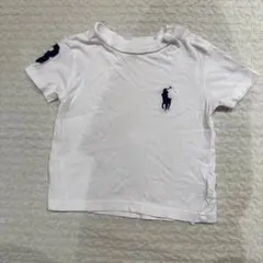 Ralph Lauren ホワイトTシャツ 12M