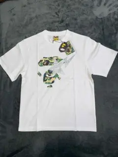 BAPE カモフラージュ Tシャツ ホワイト
