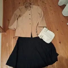 セール!HERN0大きいサイズ46ベージュ秋冬コート