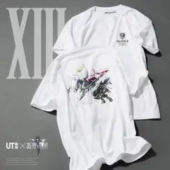 【XL】(白)FF13 ユニクロ ファイナルファンタジー コラボ