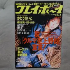 週間プレイボーイ　平成5年2.9No.7.