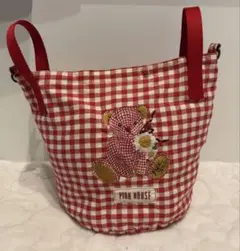 ピンクハウス♡ベア刺繍トートバッグ