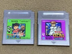 ゲームボーイ　くにおくんシリーズ　2本セット(ソフトのみ)(説明書、箱なし)