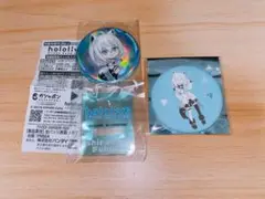 ホロライブ 白上フブキ 缶バッジ 2点セット