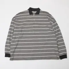 COOTIE Supima Border Oversized L/S Polo