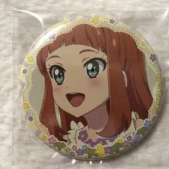 アイカツスターズ！ チーズソフトクッキー 缶バッジ 早乙女あこ イオン限定