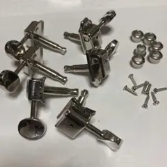 クルーソンタイプ ペグ クローム 銀 セット