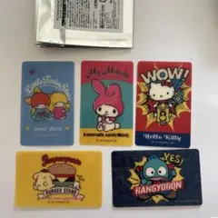 サンリオカードセット 展覧会のノベルティ