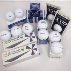 新品☆ブリヂストン ツアーb xs ゼクシオ タイトリスト ゴルフボール 20個