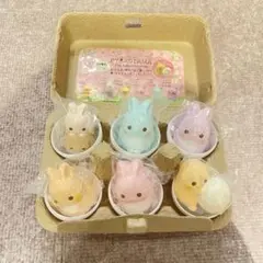ぴょこたま　サプライズエッグ　うさぎ　コンプセット