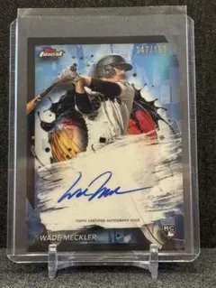 2024 Topps Finest Baseball Wade Meckler