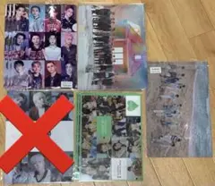SEVENTEEN クリアファイル クリアポスター まとめ売りセット