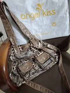 Angel Kiss　アニマル柄　ハンドバッグ　ショルダーバッグ　ヒョウ柄