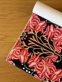 IKEA ラッピングペーパー　ピンク系　1.5m アマリリス　②