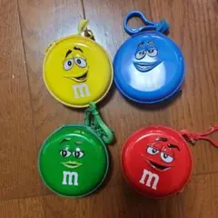 M&M コインケース 4色セット