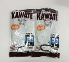 作業用皮手袋 2双セット　Lサイズ