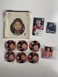 バレーボール男子日本代表 石川祐希選手 缶バッジ ポーチ
