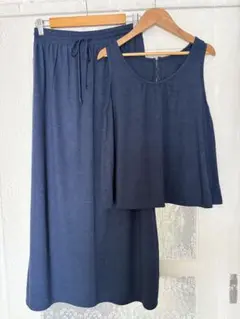 ★新品同様・美品★ ナノユニバース タンクトップ ロングスカート セットアップ