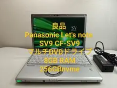 良品 Panasonic Let's note SV9 CF-SV9 DVD
