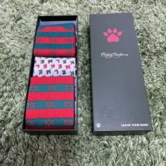 未使用✨ケルメ クリスマス 靴下 限定版 暖かい あったか 防寒 靴下 3足組