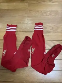 リバプールFC 赤 サッカーソックス