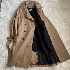 【美品】ハイク トレンチコート ライナー付き ベルト 羊毛 ベージュ 2 M