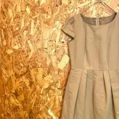 美品‼️ANAYI アナイ ワンピース フォーマル オフィス ブラウン
