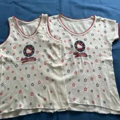 ハローキティ　シャツ２枚セット