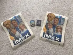【2セット】ファンタスティック4 IMAX映画特典セット ポスター&カード