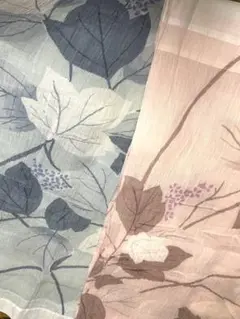 生地　楊柳　クレープ　ちぢみ　110×160 ２枚　レトロ ハンドメイド　手芸