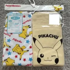 【新品】ポケットモンスター ピカチュウ トレーニングパンツ 100cm 2枚