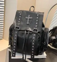 archive 十字架 Cross leather eyelet bag