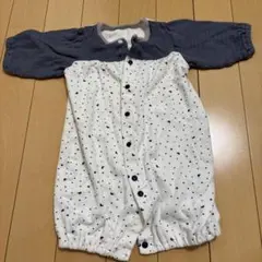 クリームデココ 星柄 2wayオール 50-70cm