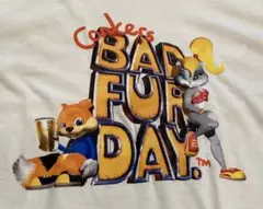 conker's bad fur day コンカー Tシャツ