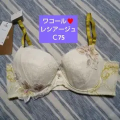 新品♥ Wing ♥Ｃ75 レシアージュ ブラジャー ♥ワコール♥ＣR