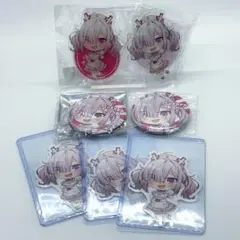 新品未開封 にじさんじ アクリルスタンド ステッカー 缶バッジ 健屋花那