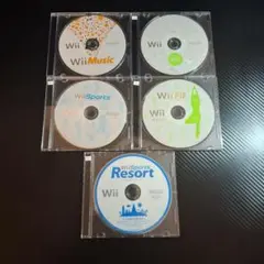 Wii ゲームソフト 5本セット